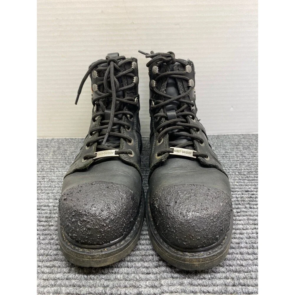 Harley Davidson Chad 5” steel toe motorcycle boot 9.5